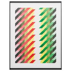 Siebdruck 'c' von Anton Stankowski