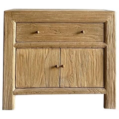 Jacob Nightstand in Natural Reclaimed Elm Wood