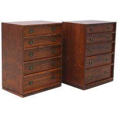 Pair of Small Rosewood Jewelry Chests by Henning Koch