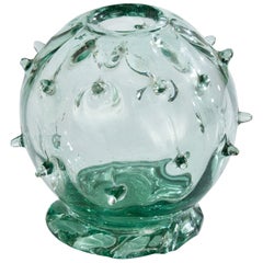 Ture Berglund, Vase, Verre, Suède, années 1940