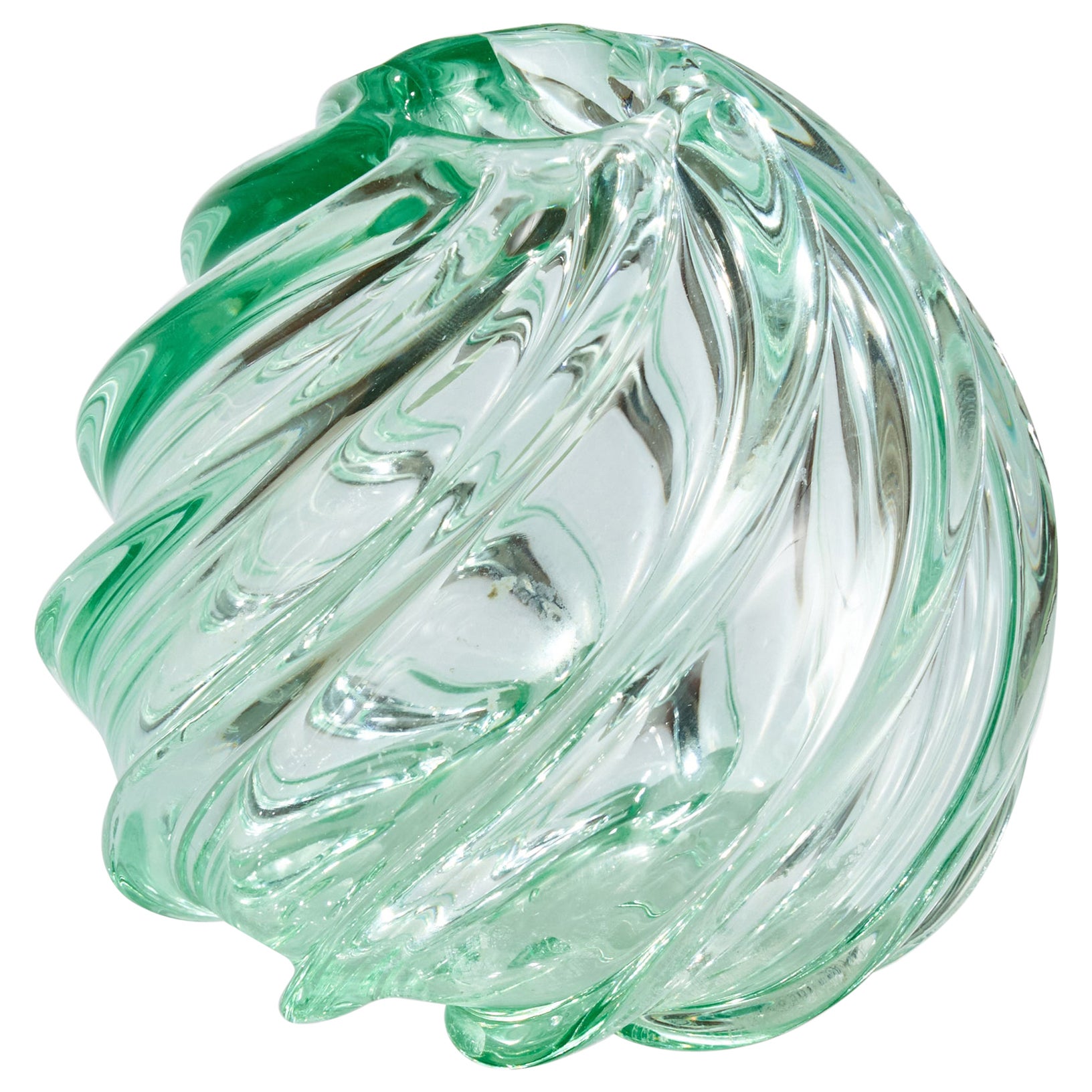 Johansfors Glasbruk, Vase, Verre, Suède, années 1940