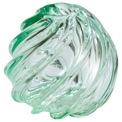 Johansfors Glasbruk, Vase, Glass, Sweden, 1940s