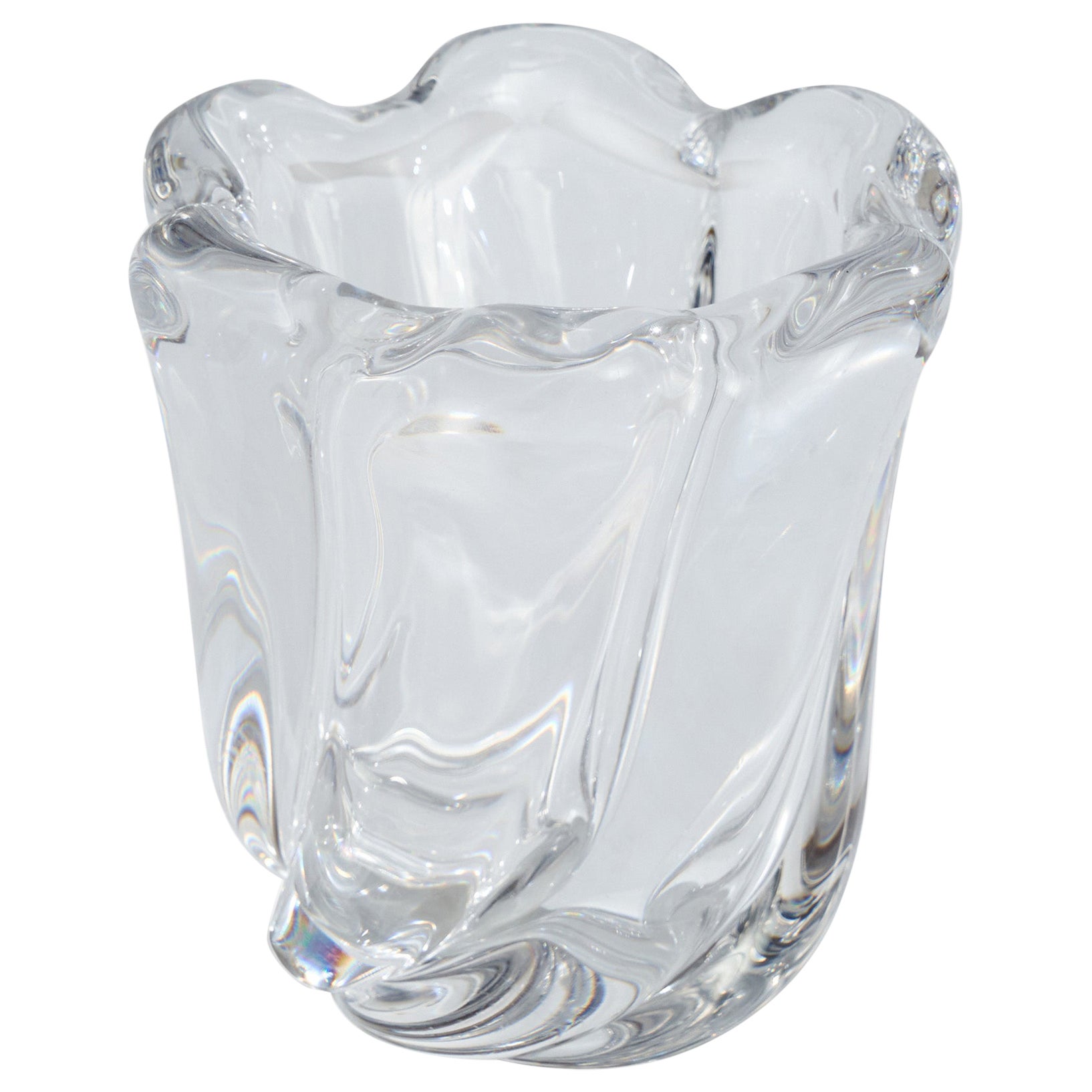 Edvin Öhrström, Vase, verre, Suède, années 1940