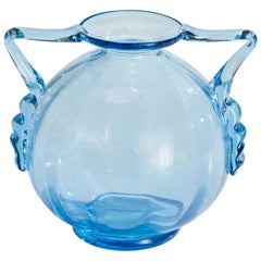 Johansfors Glasbruk, Vaso, Vetro soffiato, Svezia, anni '40