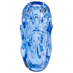 Börne Augustsson, Vase, Glass, Sweden, 1940s