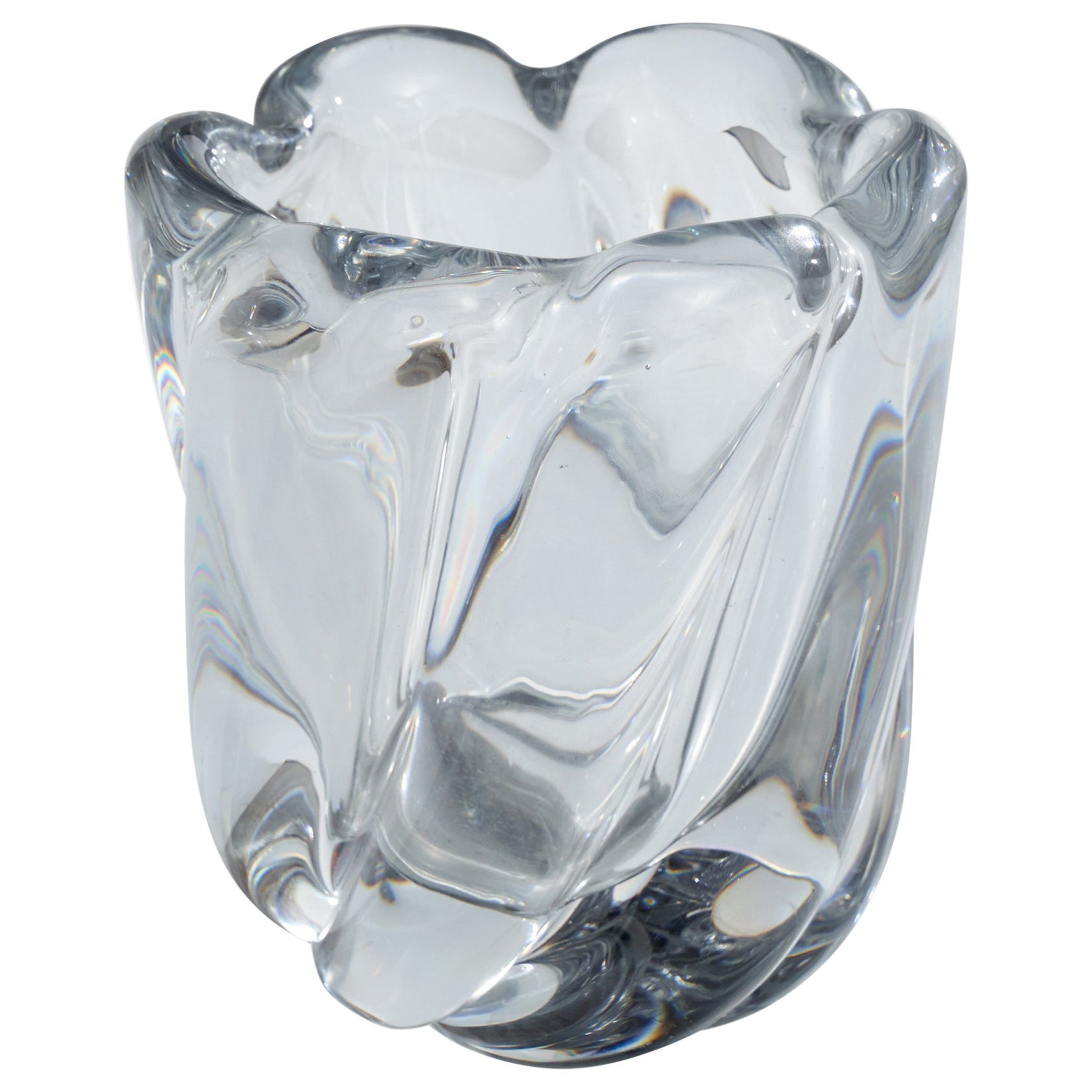 Edvin Öhrström, Vase, verre, Suède, années 1940