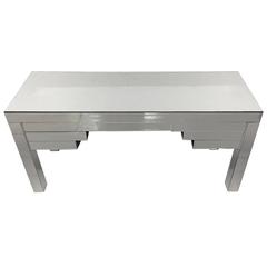 Custom Clad Mirrored Desk 12