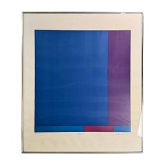“ Dolder Blue “ by Ludwig Sander, MCM serigraph