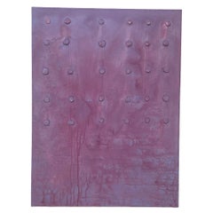 Technique mixte originale et organique  Peinture abstraite Shades of Pink de Machado