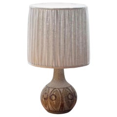 Lámparas de cerámica Søholm H42 cm,  made in Denmark años 60 nueva sombra hecha a mano