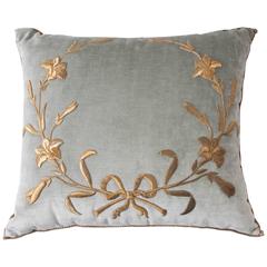 Antique Textile Pillow by B. Viz Designs