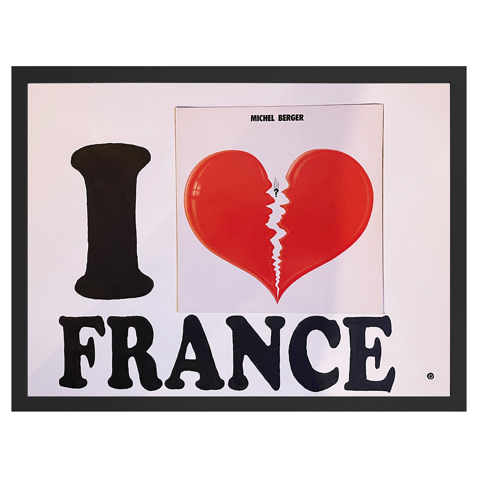 Christian Legier - I LOVE - Michel Berger For Sale