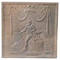 French Neoclassical Style 'The Smithy' Fireback / Backsplash