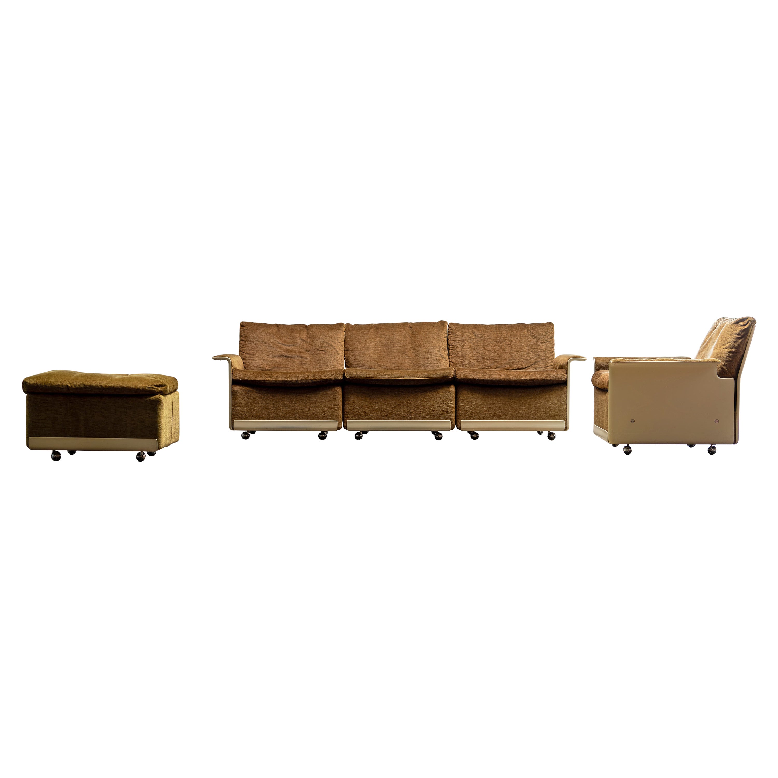 Mid-Century Modern RZ62 Sofa Set by Dieter Rams For Vitsoe, 1962