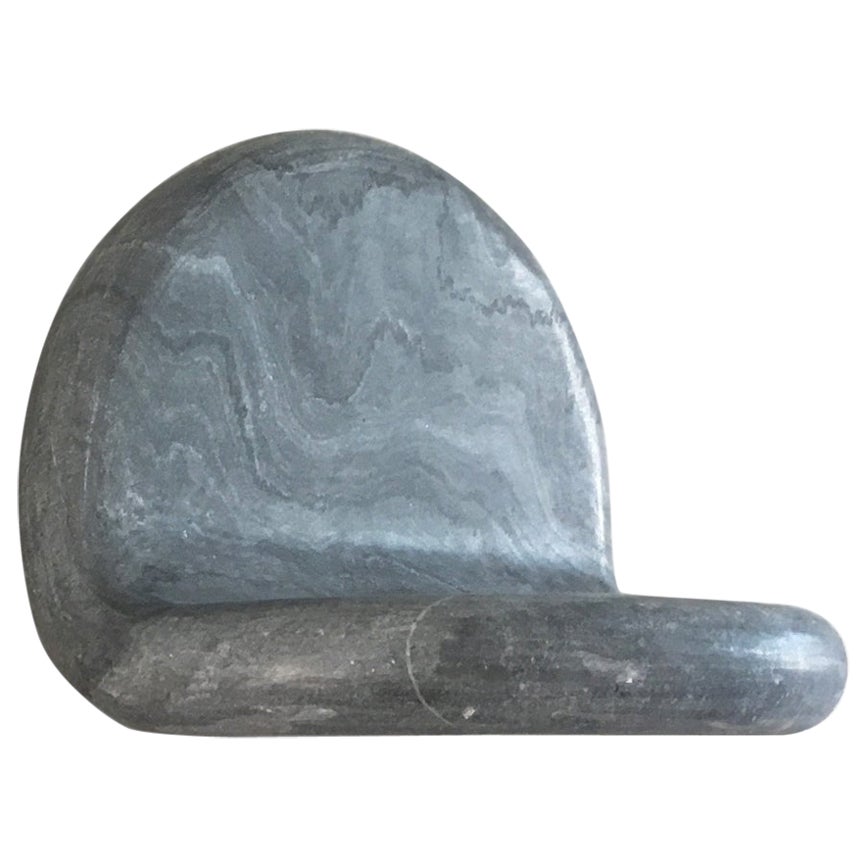 Face To Face Silvara Marble 1 Shelf by Jean Pascal Levy-Trumet