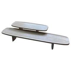 Set aus zwei ClassiCon Materia-Couchtischen von Christian Haas, auf Lager