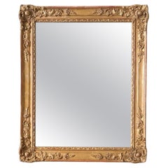 Antique 19th century Gilt decorated French mirror