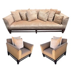 Barbara Barry Sofa & Armchairs Living Room Set by Baker-McGuire Furniture
