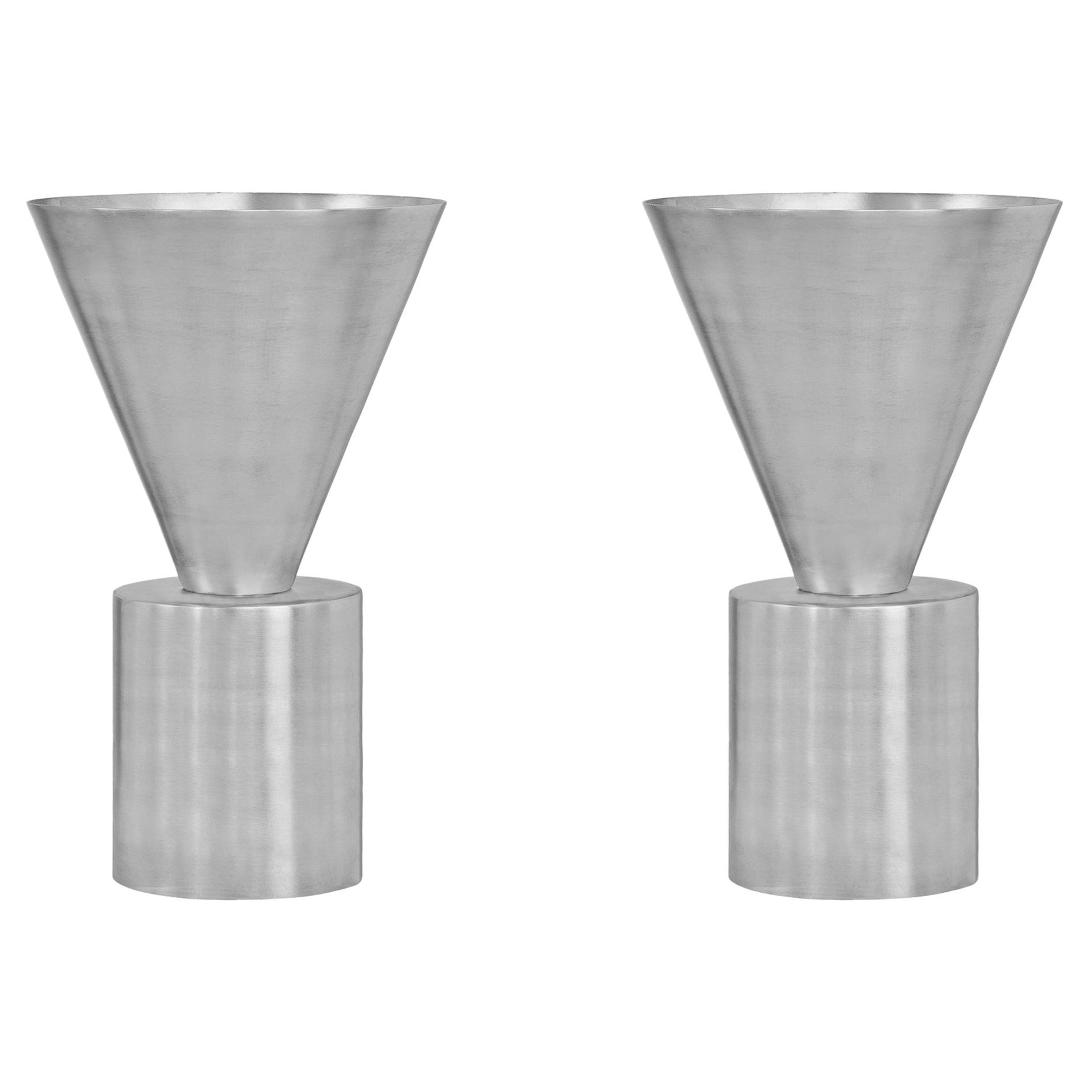 Set of 2 Large Ada Planters by Llot Llov For Sale