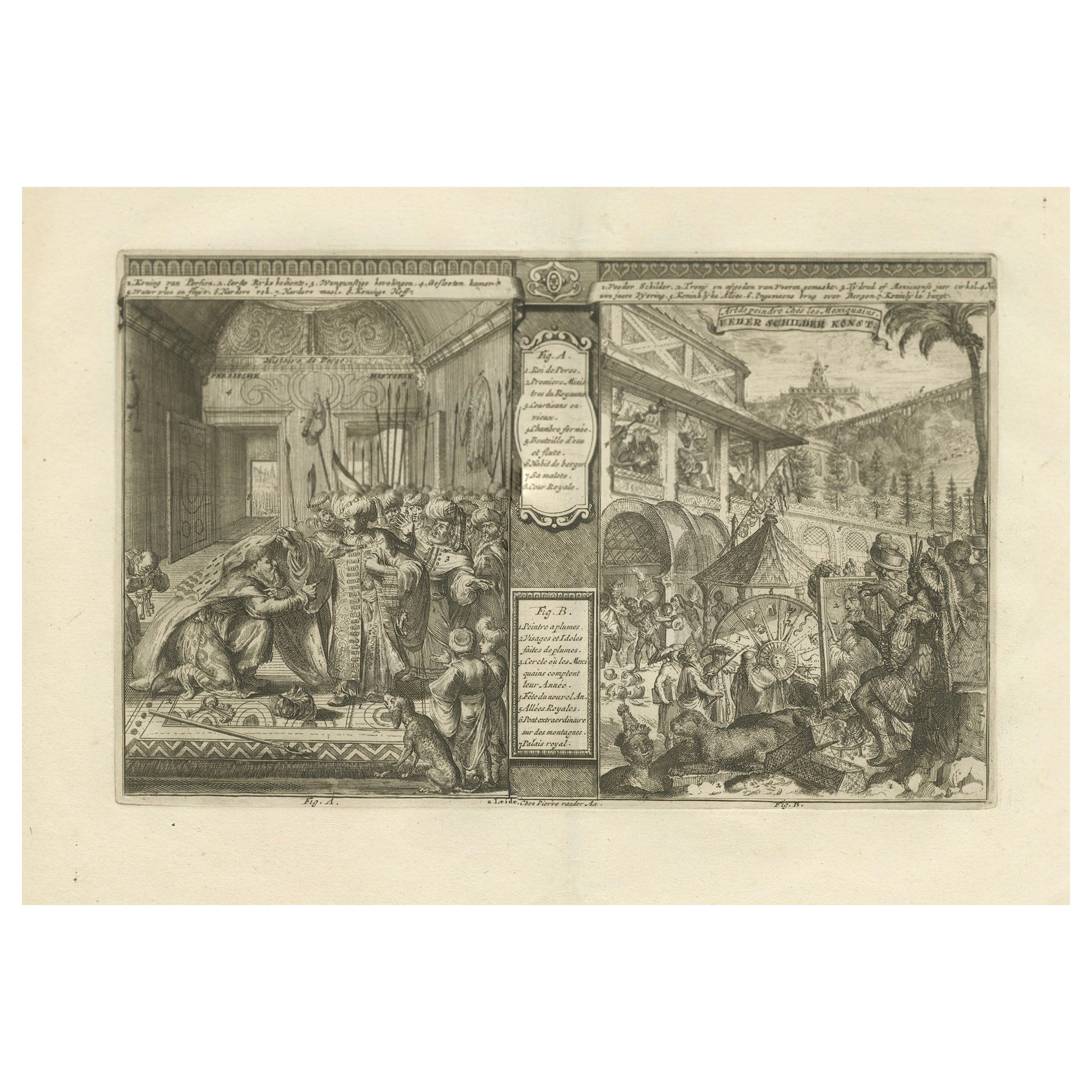 Justice and Diversity in the Early Modern World von R. de Hooghe, um 1708 im Angebot