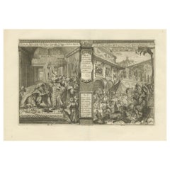 Justice and Diversity in the Early Modern World by R. de Hooghe, circa 1708