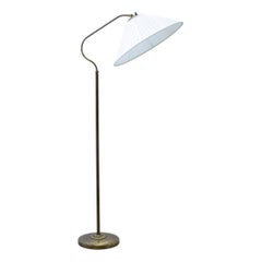 Schwedische moderne Stehlampe aus Messing von Bertil Brisborg für Nordiska Kompaniet