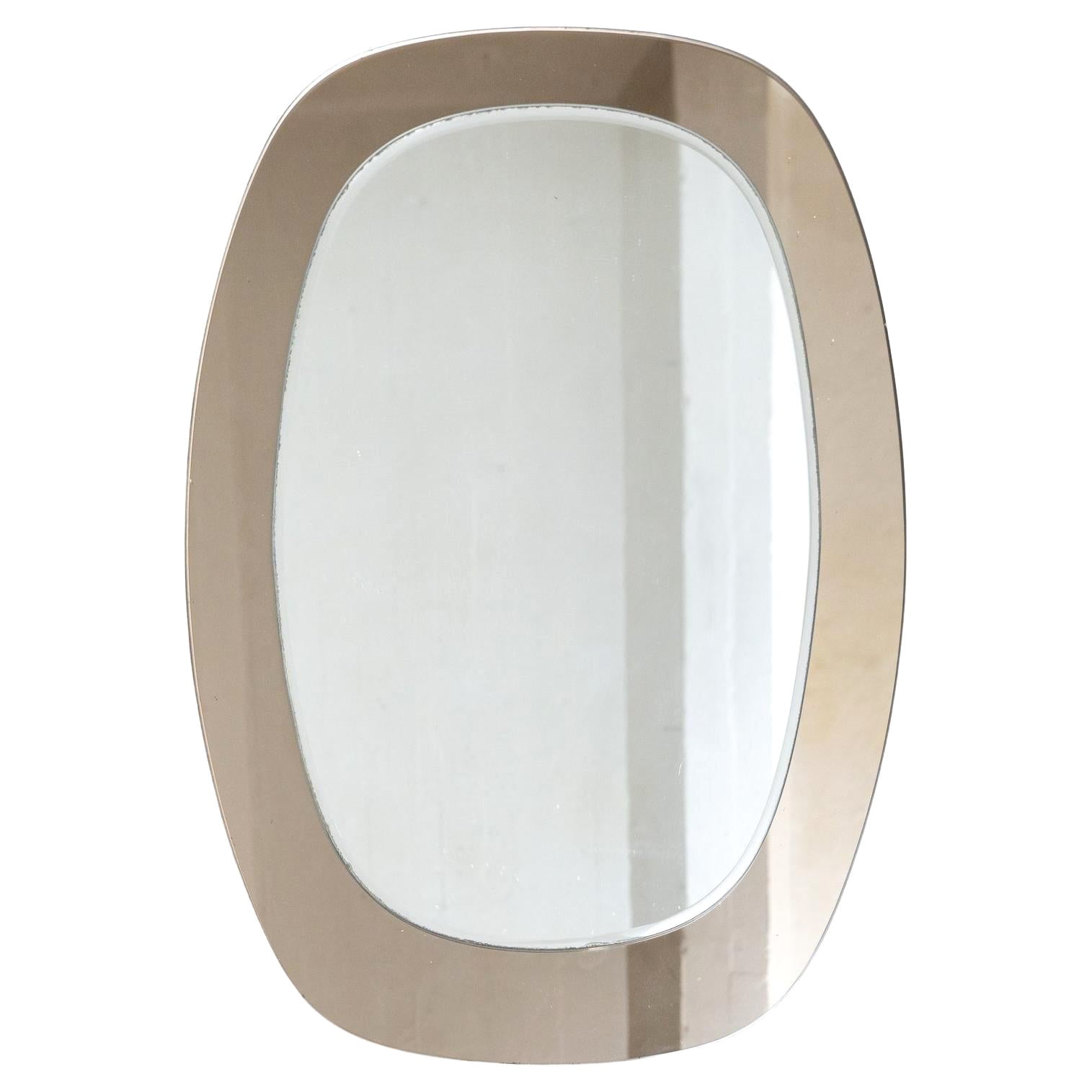Miroir Vinatge XXème siècle Modernity Pop French, circa 1960 en vente