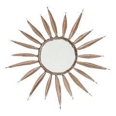 Miroir The Moderns Sunburst en laiton, vers 1960