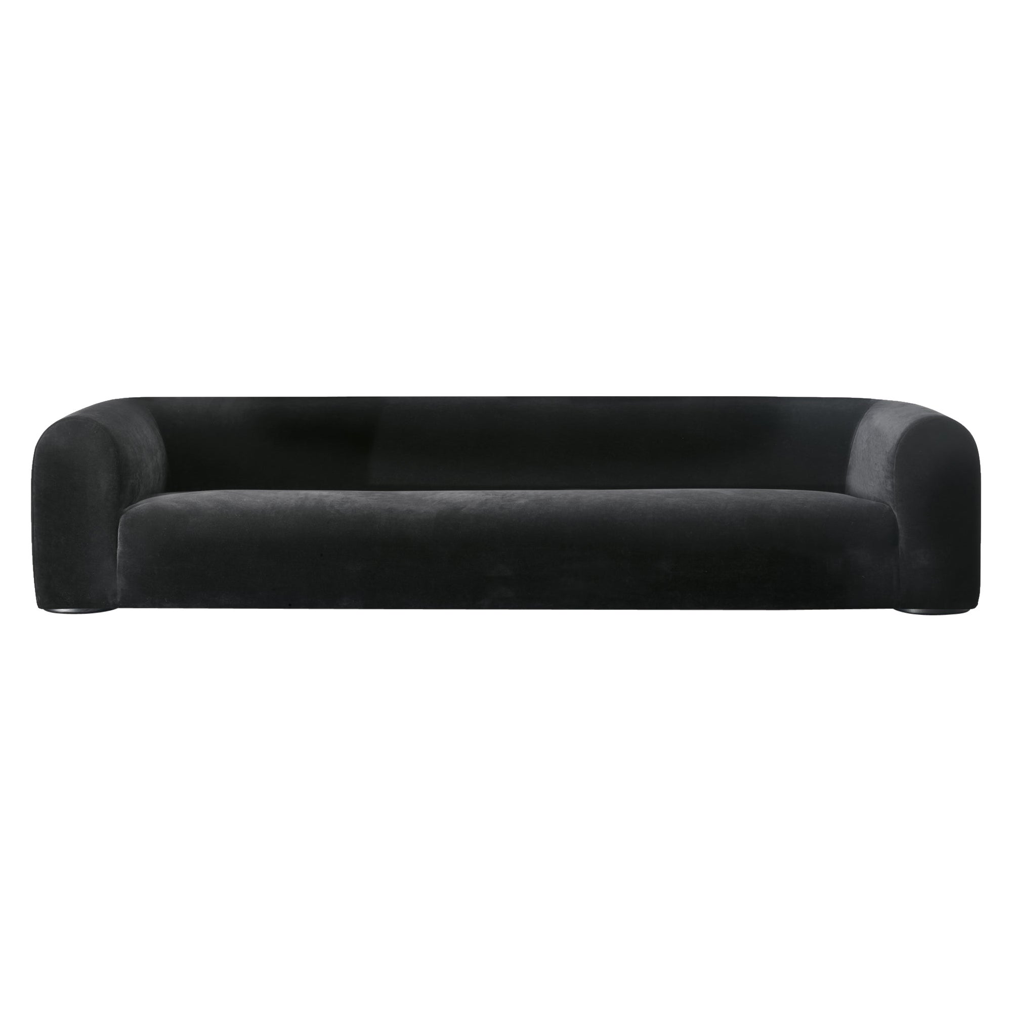 Lambert, fully lined sofa in velvet, Dainelli Studio for Somaschini, Italy