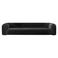 Lambert, fully lined sofa in velvet, Dainelli Studio for Somaschini, Italy