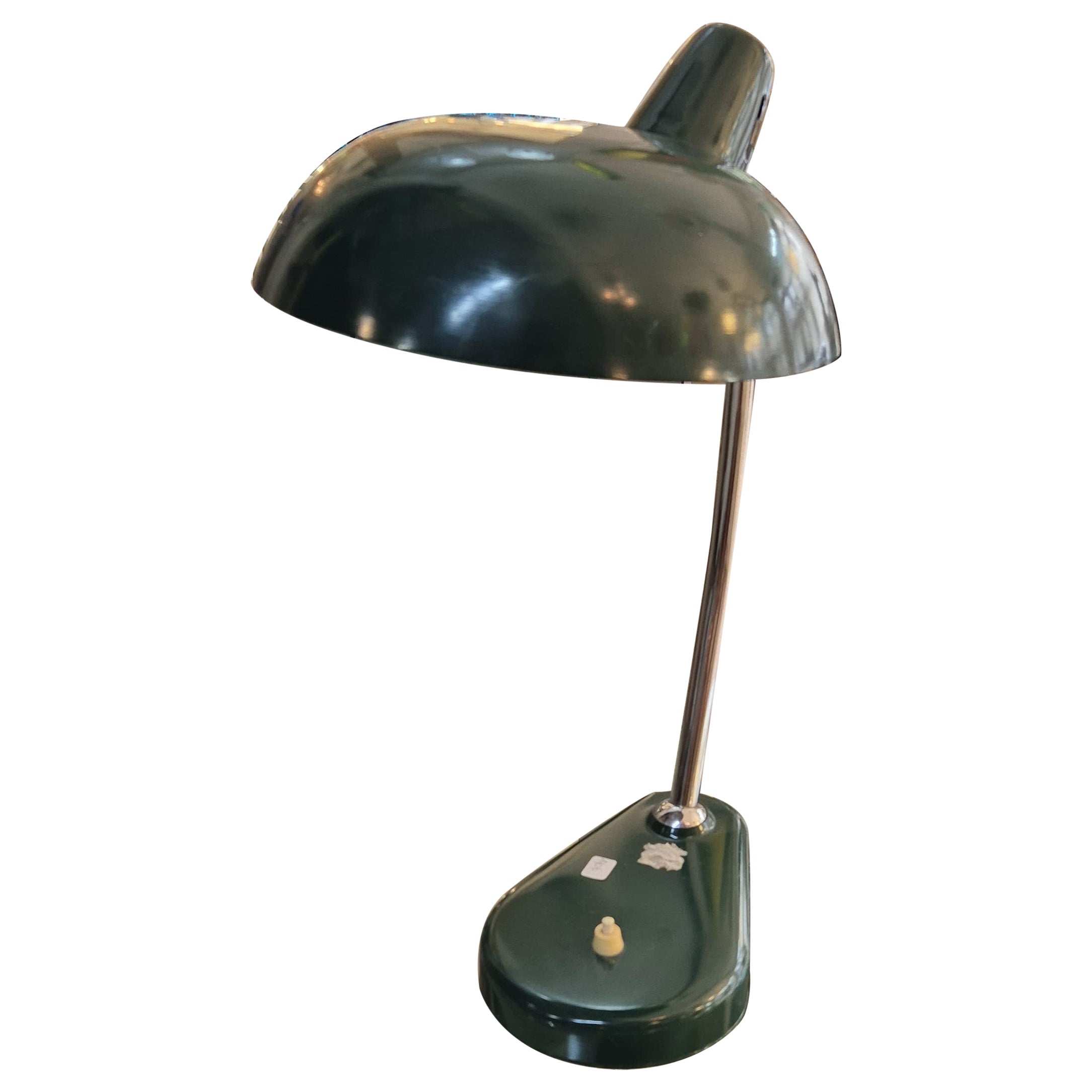 Green ministerial table lamp