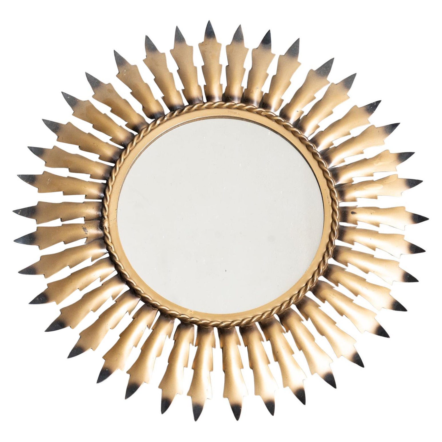 Miroir The Moderns Sunburst en laiton, vers 1960