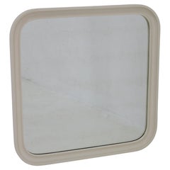 1960s Square Wall Mirror, Italy