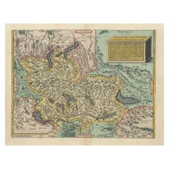 1584 Ortelius-Karte der Schweiz: Ein Kartographisches Reversal