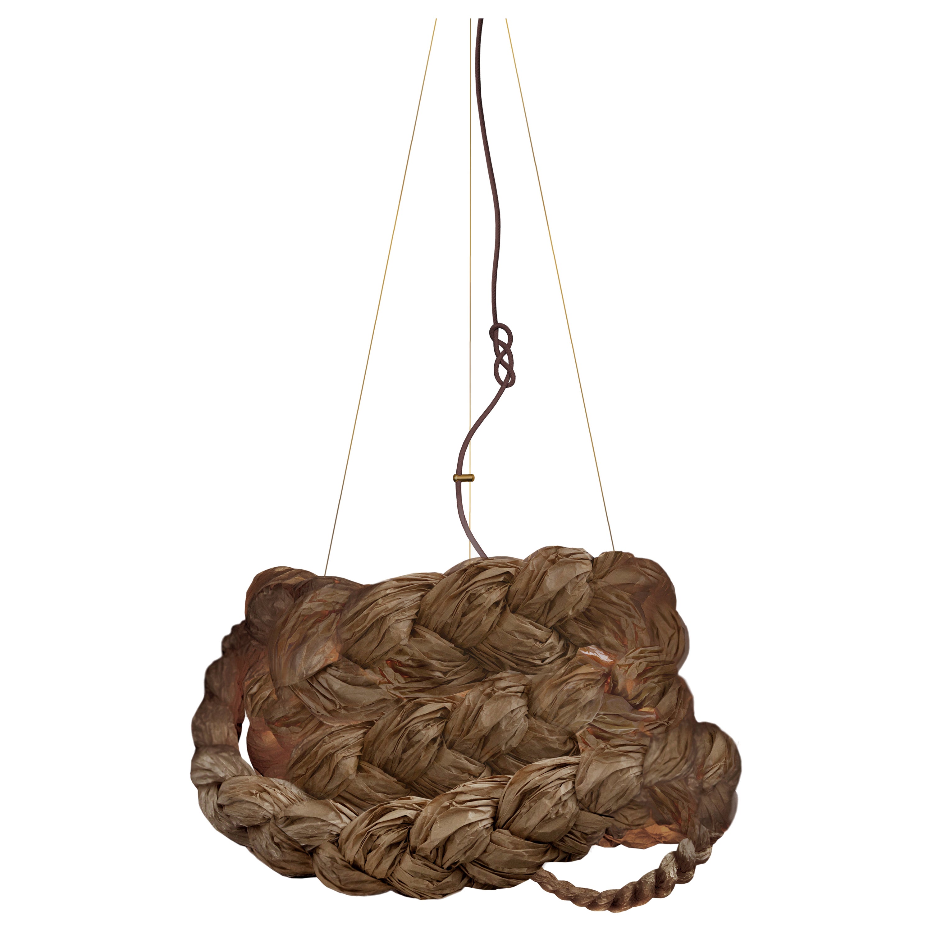 The Bride Large Brown Pendant Lamp by Mammalampa