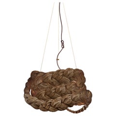 The Bride Large Brown Suspension Lamp by Mammalampa