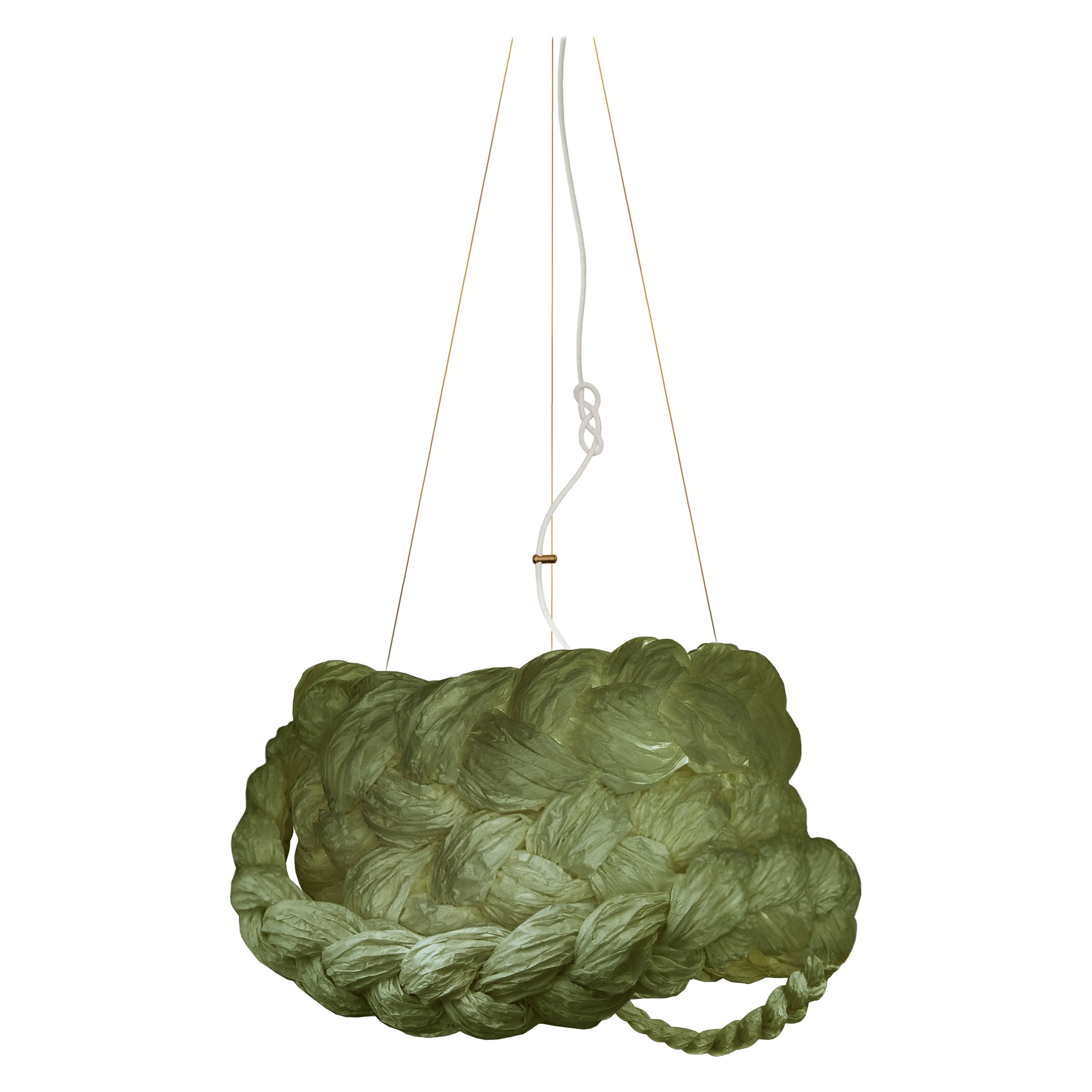 The Bride Large Mint Pendant Lamp by Mammalampa