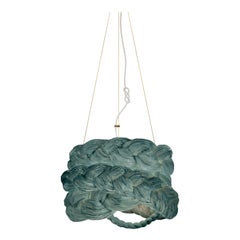 Lampe suspendue The Bride Medium Turquoise de Mammalampa