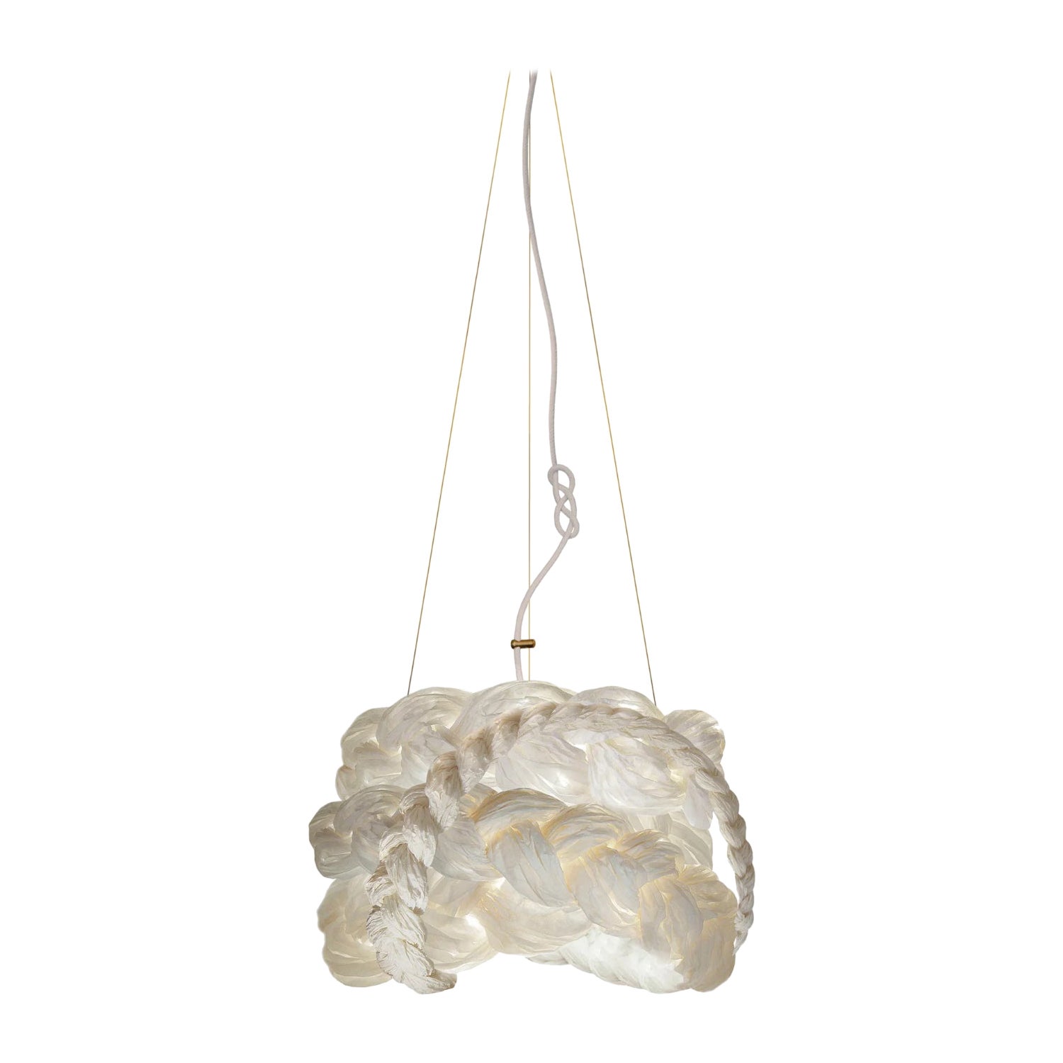 Lampada a sospensione The Bride Small White di Mammalampa