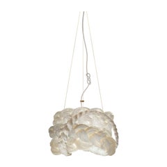 Petite lampe suspendue blanche The Bride de Mammalampa