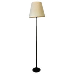 Lampada da terra in cromo del metà del secolo scorso