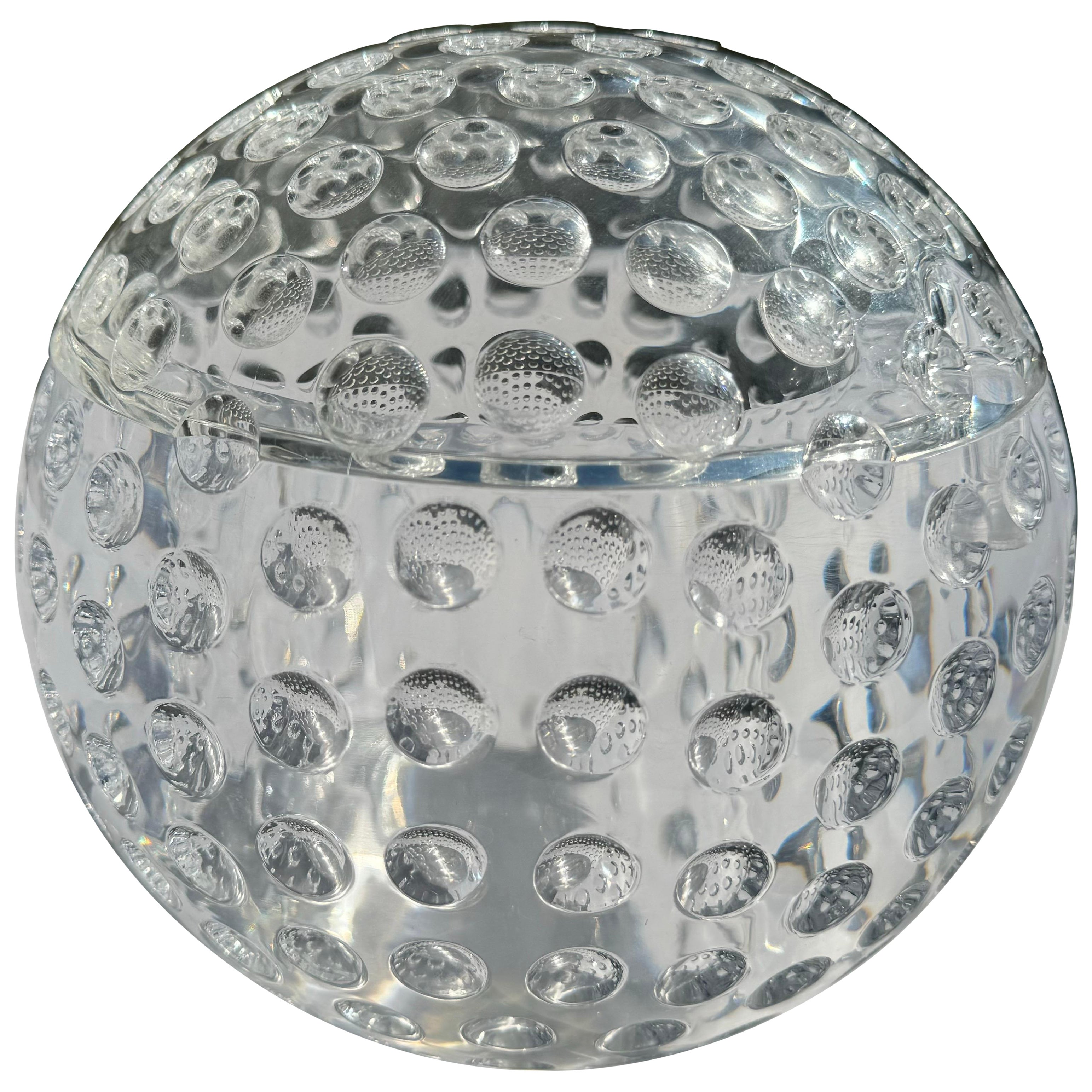 Mario Luca Giusti Lucite Ice Bucket