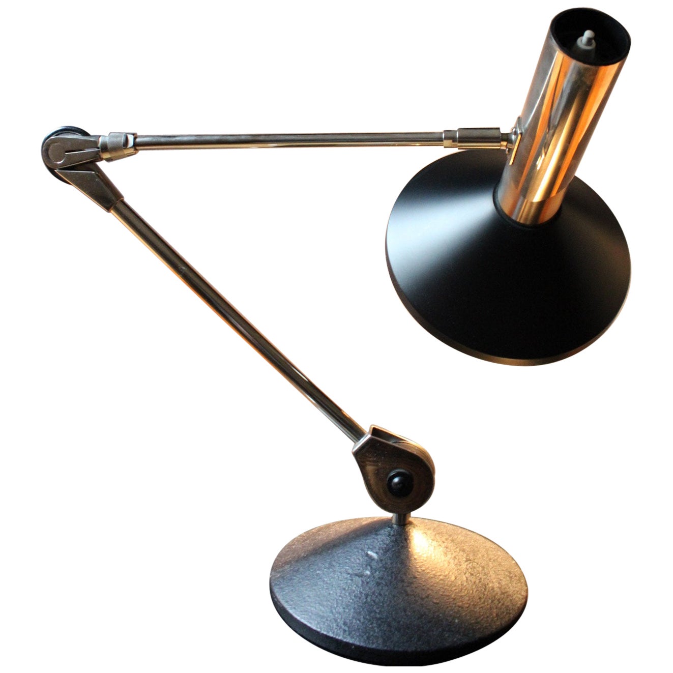 Koch & Lowy Adjustable Desk Lamp Table Lamp 1960s Mid Century