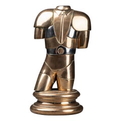 Miguel Berrocal (1933-2006): "Manolete" - Polished bronze sculpture, 1975-77