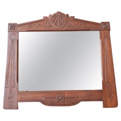 Antique Early 20th Century French Mirror, circa 1940