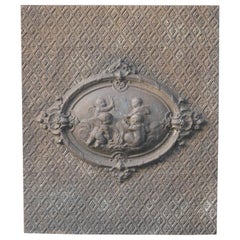 Alzacamino belga del periodo Napoleone III, A.I.C., XIX sec.