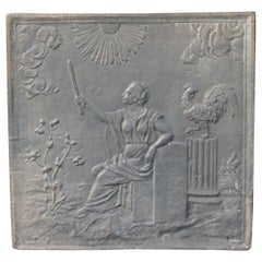 Aurora, Diosa del Amanecer, Revestimiento de chimenea / Revestimiento, Siglo XIX