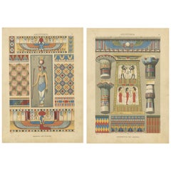 Esplorare l'arte egizia antica nella Collection'S di Dolmetsch, 1887