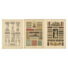 Classical Greek Art Forms: Architectural and Ornamental Splendor, 1887