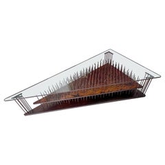 Sculptural Metal Coffee Table JD Tucker 1989